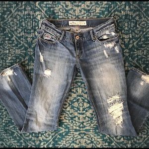 HollisterJeans, Boot Cut, Size 3s